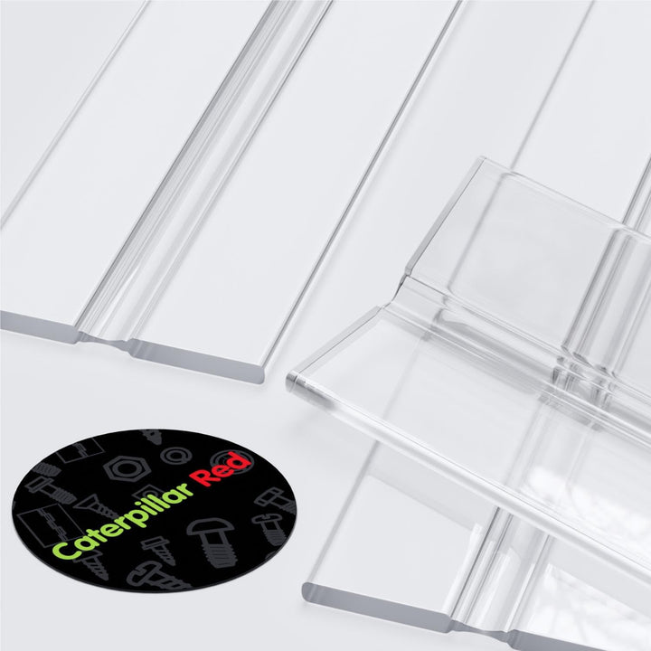 3 x 300 mm Flex-Scharniere mit niedrigem Profil, flexible verstellbare Scharniere aus Transparente,