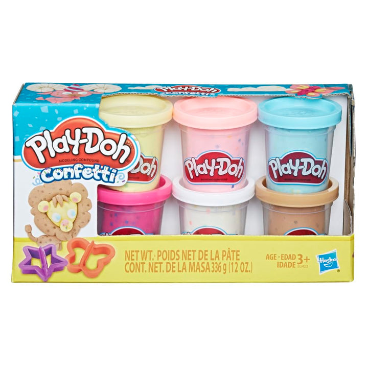 Play-Doh Konfettiknete, Mehrfarbig, single Konfettiknete Single, Konfettiknete Single