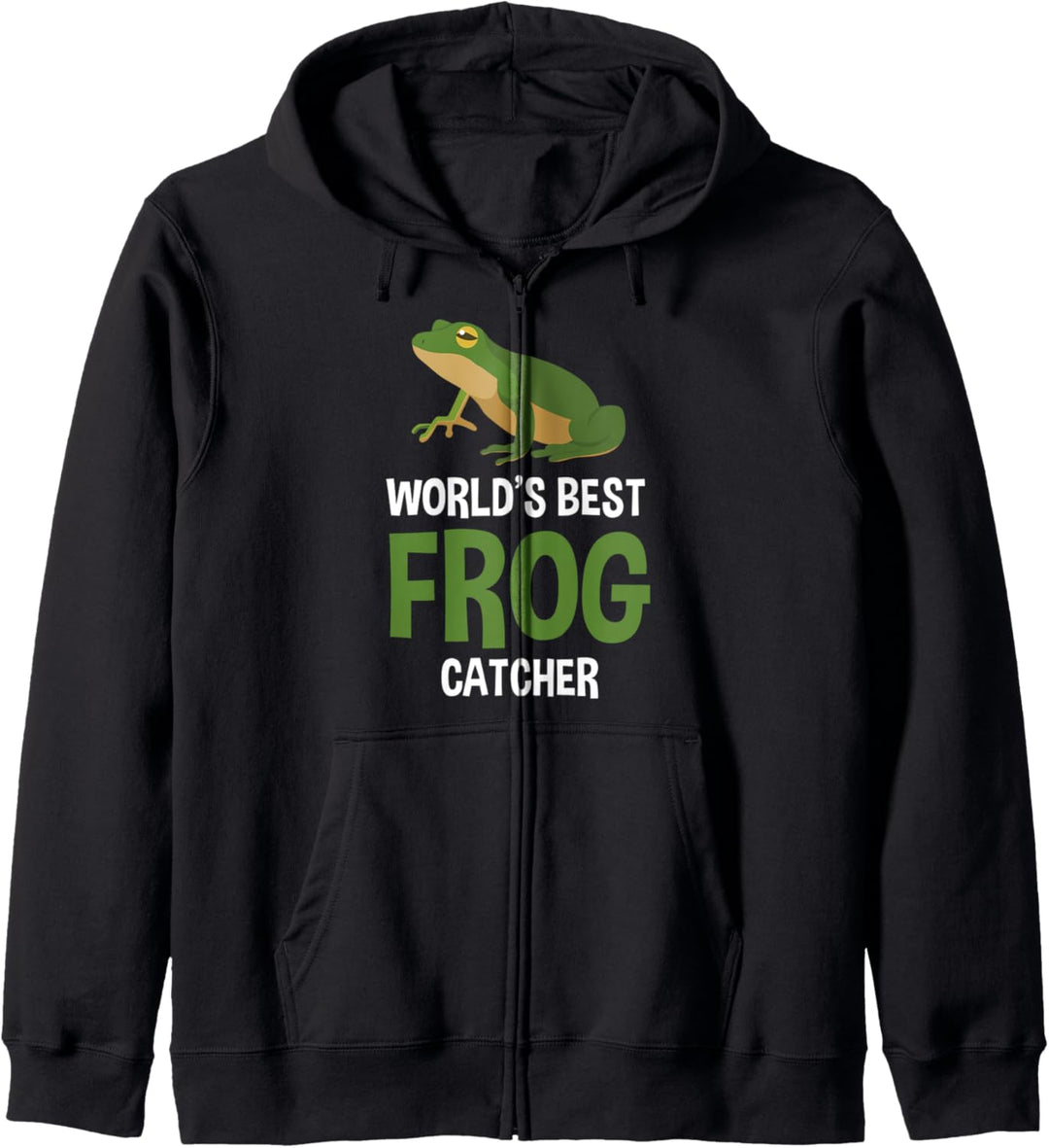 Weltbester Froschfänger Kinder Jungs Mädchen Frosch Kapuzenjacke