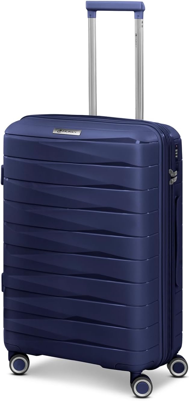 Franky Koffer-Set 3-teilig für Damen und Herren | Reise-Trolleys 49 x 28 x 74 cm aus hochwertigem, l
