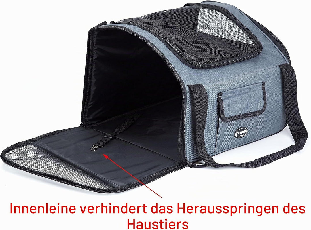 Autositz für Haustiere, faltbar, Transportbox für Hund/Katze