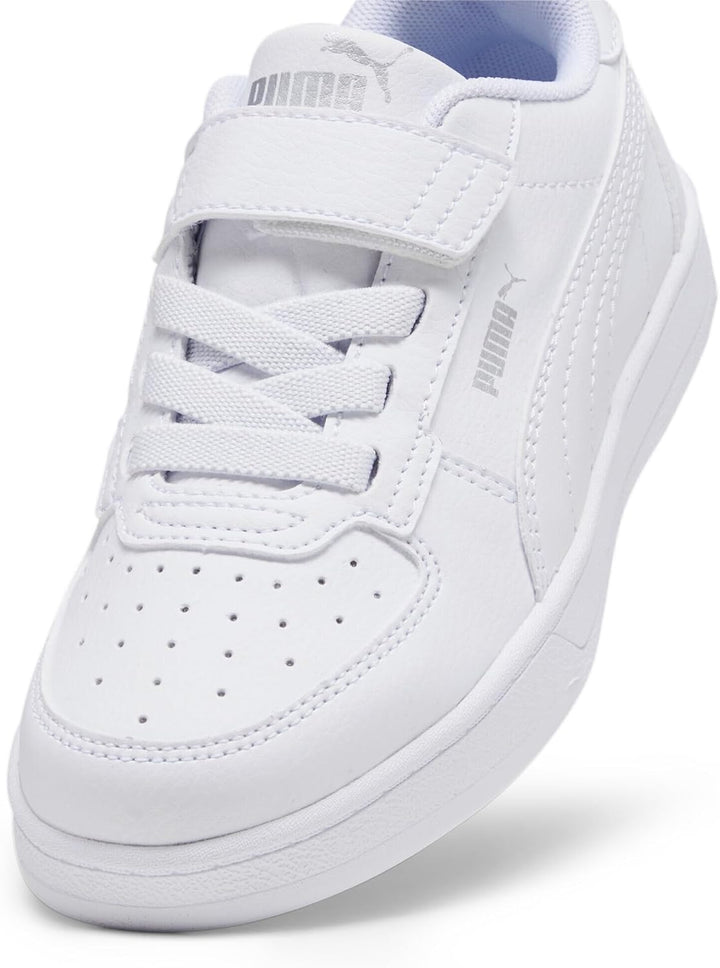 PUMA Unisex Kinder Caven 2.0 Ac+ Ps Sneaker, 28 EU White Silver Black