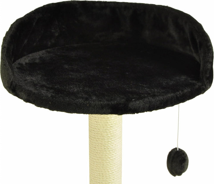 nanook Kratzbaum Liegeplatz Top für kräftige Katzen - Grösse XXL - 46 cm Ø - schwarz, Schwarz
