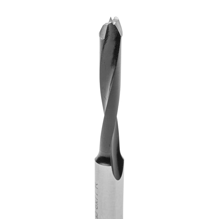ENT 22443 Dübelbohrer HW, Schaft (S) 10 mm, Durchmesser (D) 8 mm, NL 44 mm, SL 30 mm, L 77 mm, Recht