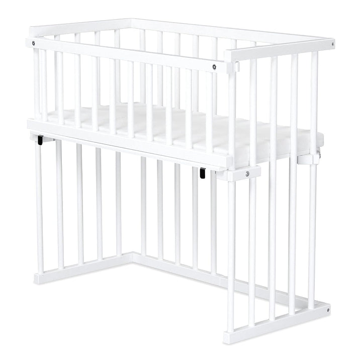 Dreamgood Beistellbett Stubenwagenverschluss weiss