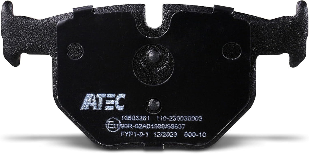 ATEC Germany Bremsbelagsatz Hinterachse, Bremsbeläge Bremsklötze hinten, 4 Stück, Kompatibel mit BMW