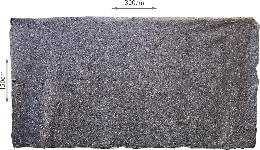 Umzugset 2 x Umzugdecke 150 x 200 cm + 2 x Umzugdecke XXL 150 x 300 cm + 1 x 2 Personen Tragegurt