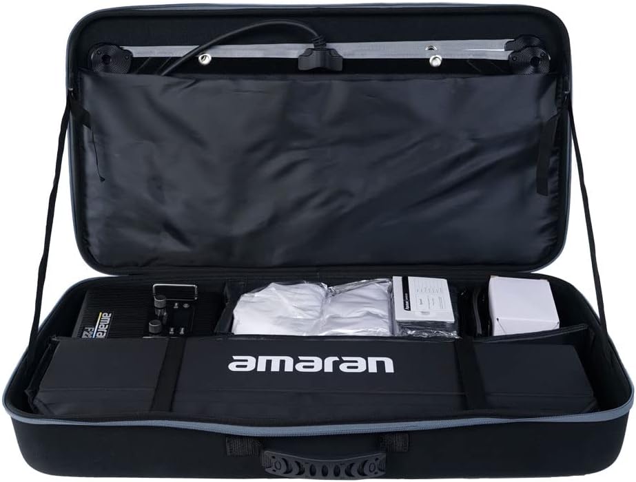 Aputure Amaran F22x 200W Flex-LED-Videoleuchte mit Wabengitter, zweifarbig 2500K-7500K, unterstützt