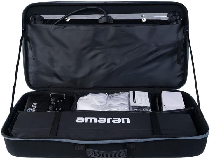 Aputure Amaran F22x 200W Flex-LED-Videoleuchte mit Wabengitter, zweifarbig 2500K-7500K, unterstützt