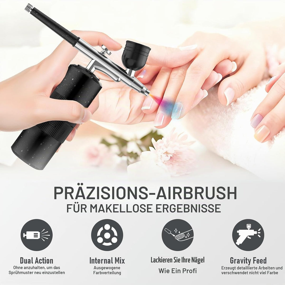 PHILORN Airbrush Set mit Kompressor 1, 1