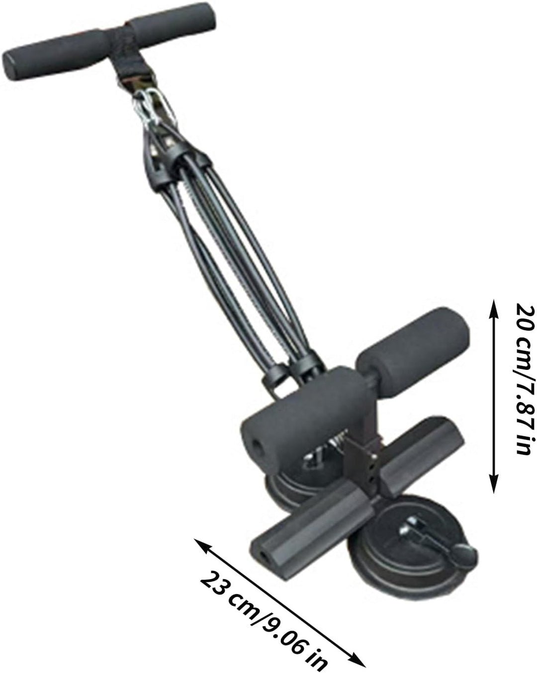 Situp, Bauchtrainingsassistent, Suction Foot Support, 7,87 Zoll (7,87 Zoll), verstellbar, Height Tra