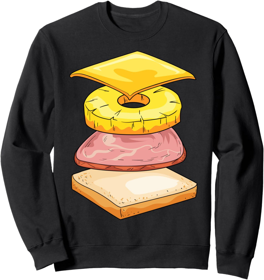 Toast Hawaii Rezept Sweatshirt