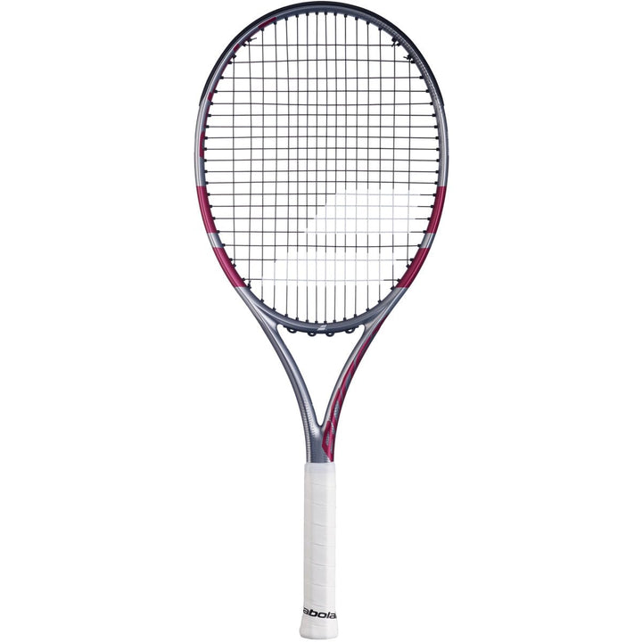 Babolat Boost Aero Strung Tennisschläger, Grau/Himbeerrosa 0