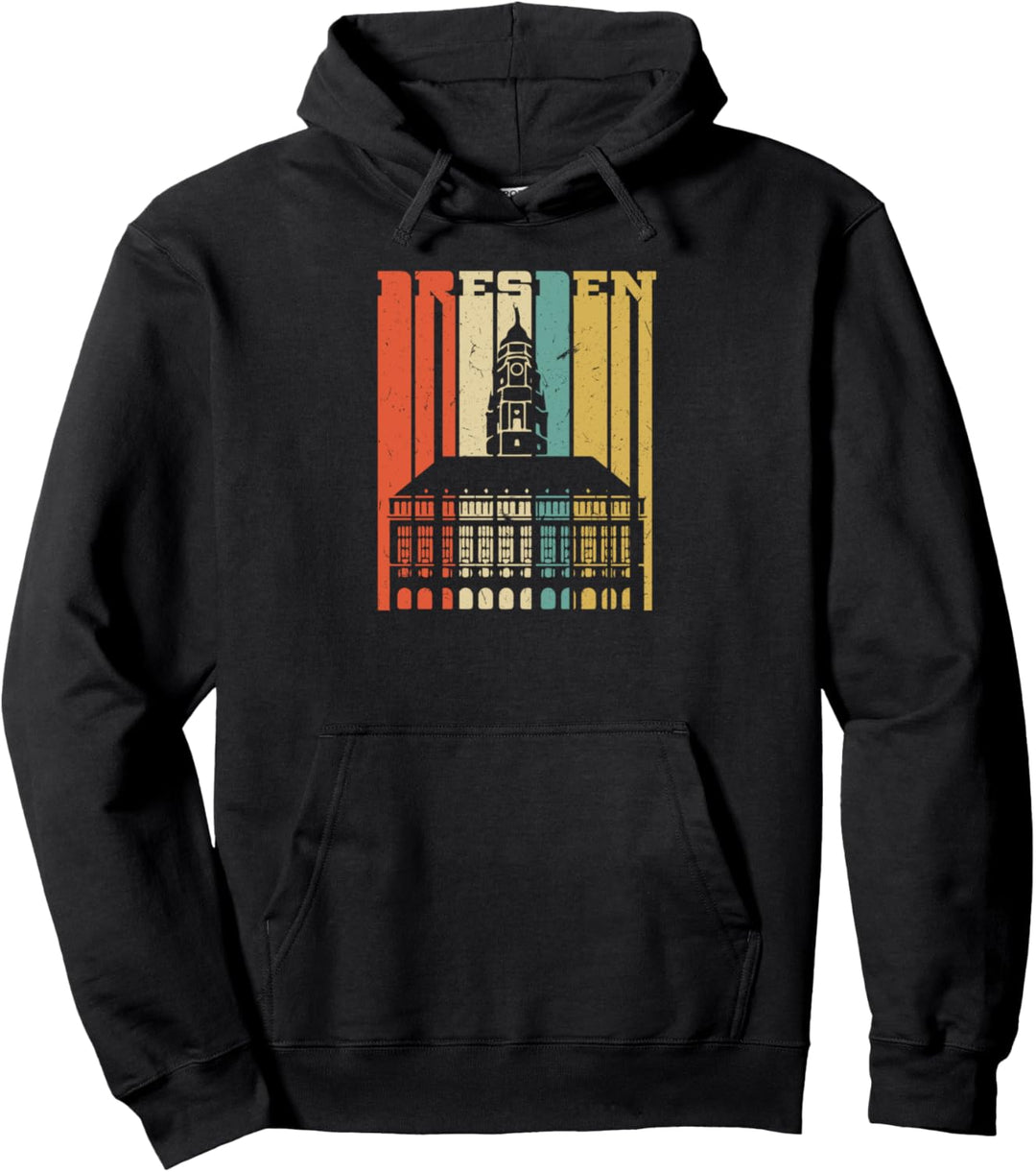 Retro Vintage Passend Dresden Pullover Hoodie