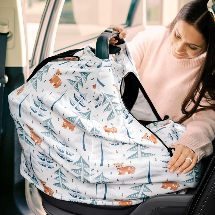 Autositzbezug für Babys - Baby Sitzbezüge für Frühling, Herbst, Winter - Universelle Stretch Fit Bab