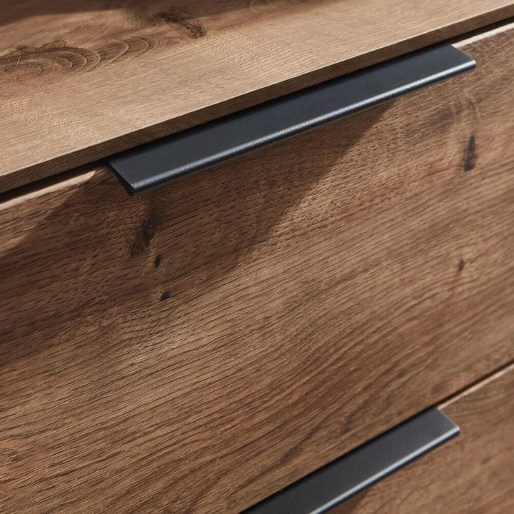 Lowboard Unterteil in Haveleiche Nb. Cognac, B/H/T ca. 60/61/44cm