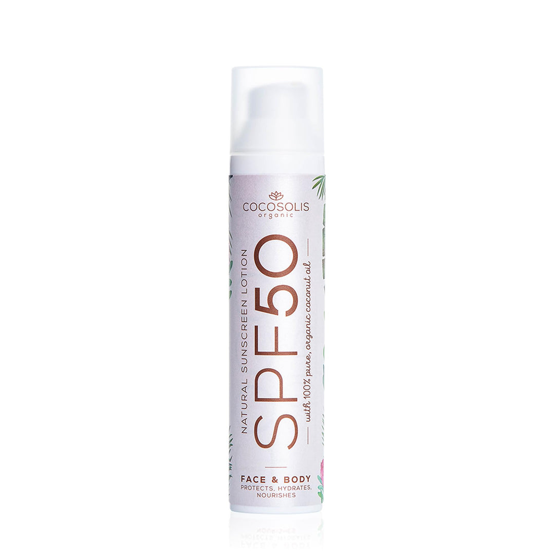 COCOSOLIS Sonnencreme SPF 50 - Feuchtigkeitsspender mit Sonnenschutz gegen UVA- und UVB-Strahlen - S