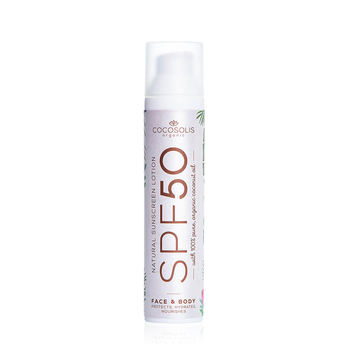 COCOSOLIS Sonnencreme SPF 50 - Feuchtigkeitsspender mit Sonnenschutz gegen UVA- und UVB-Strahlen - S