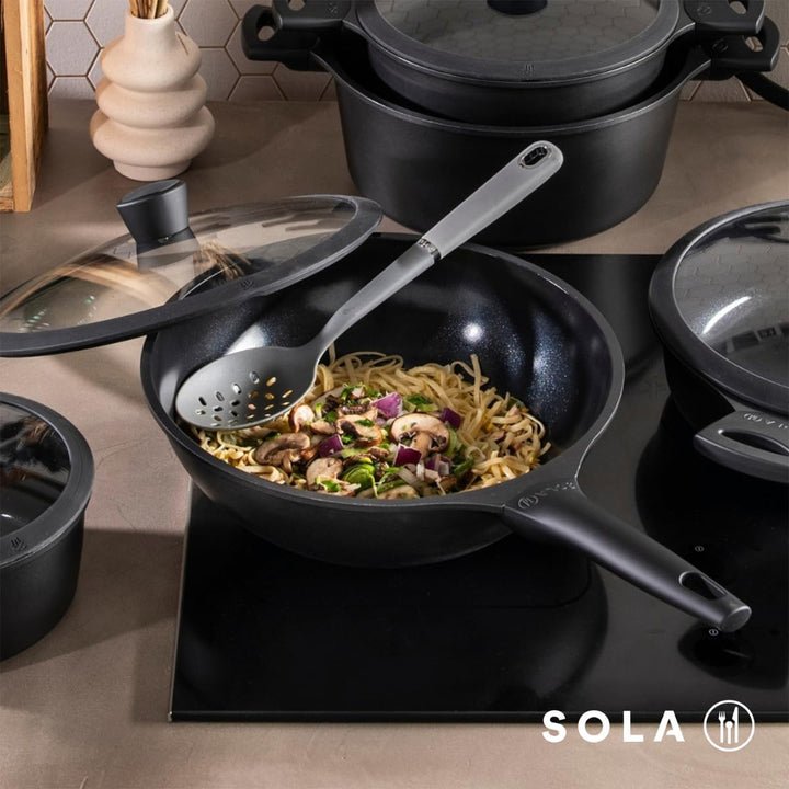 Sola Wokpfanne mit Deckel Ceramic Deluxe ø 30 cm - keramische Antihaftbeschichtung