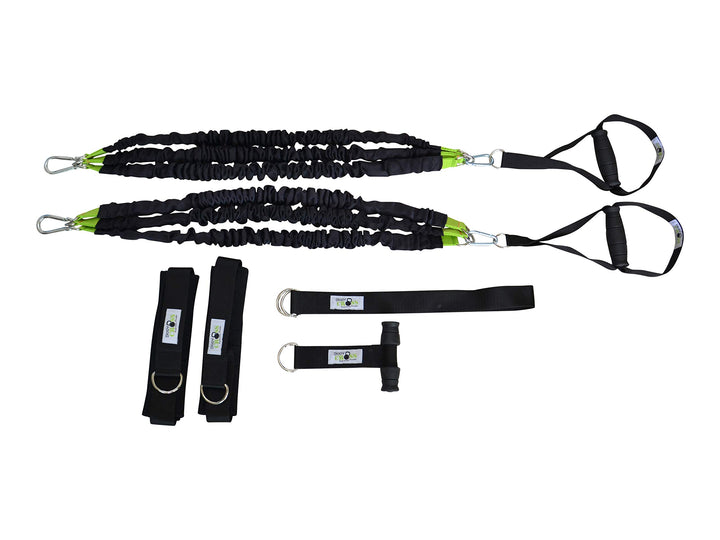 BodyCROSS Bungee Trainer System | Widerstandstrainer inkl. Übungsanleitung | Made in Germany BTS 60,