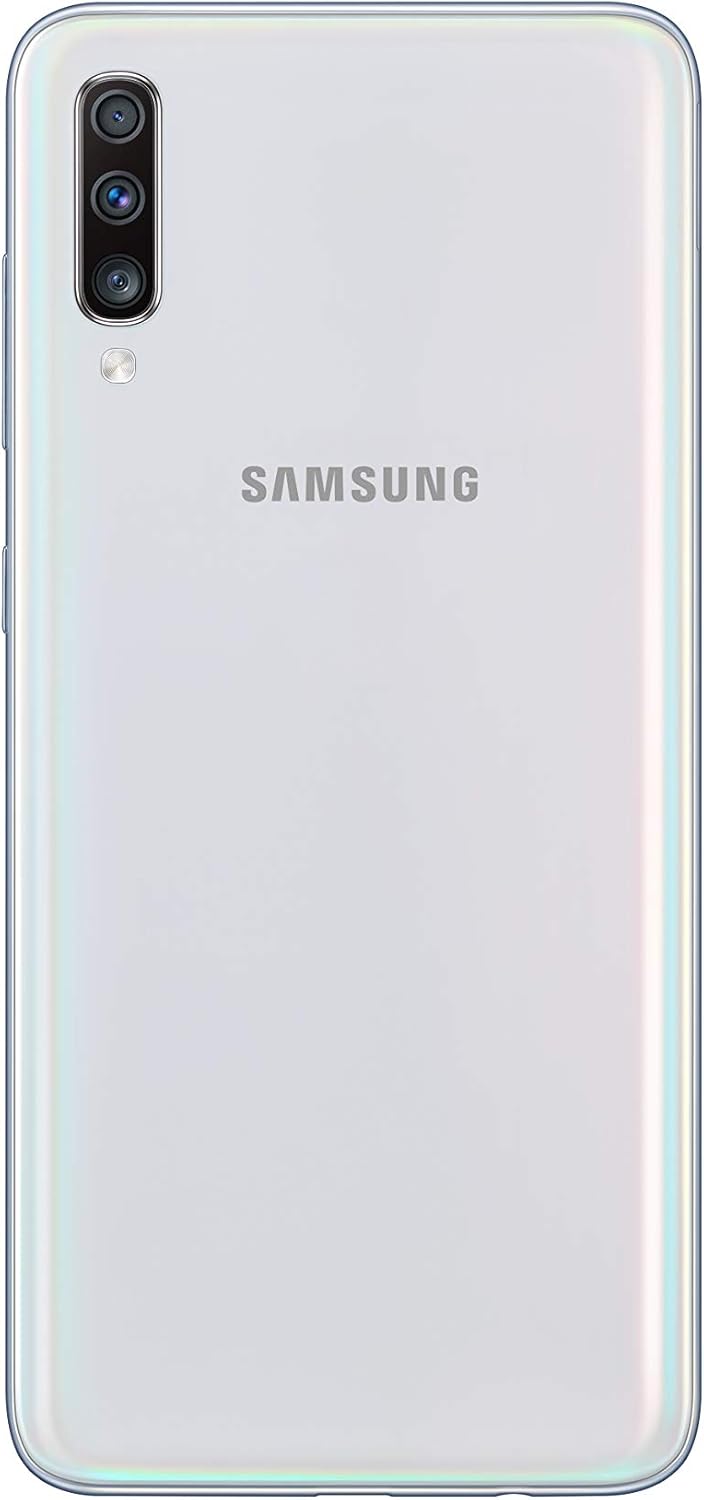Samsung Galaxy A70 - Smartphone (17.0cm (6,7 Zoll) 128GB interner Speicher, 6GB RAM, Dual Sim, Weiss
