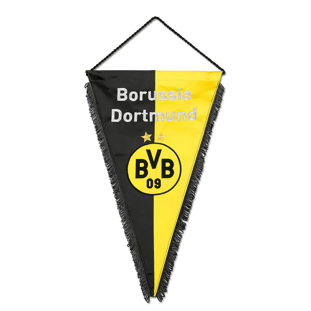 Borussia Dortmund Schwarzgelber Seidenwimpel mit BVB Logo One Size