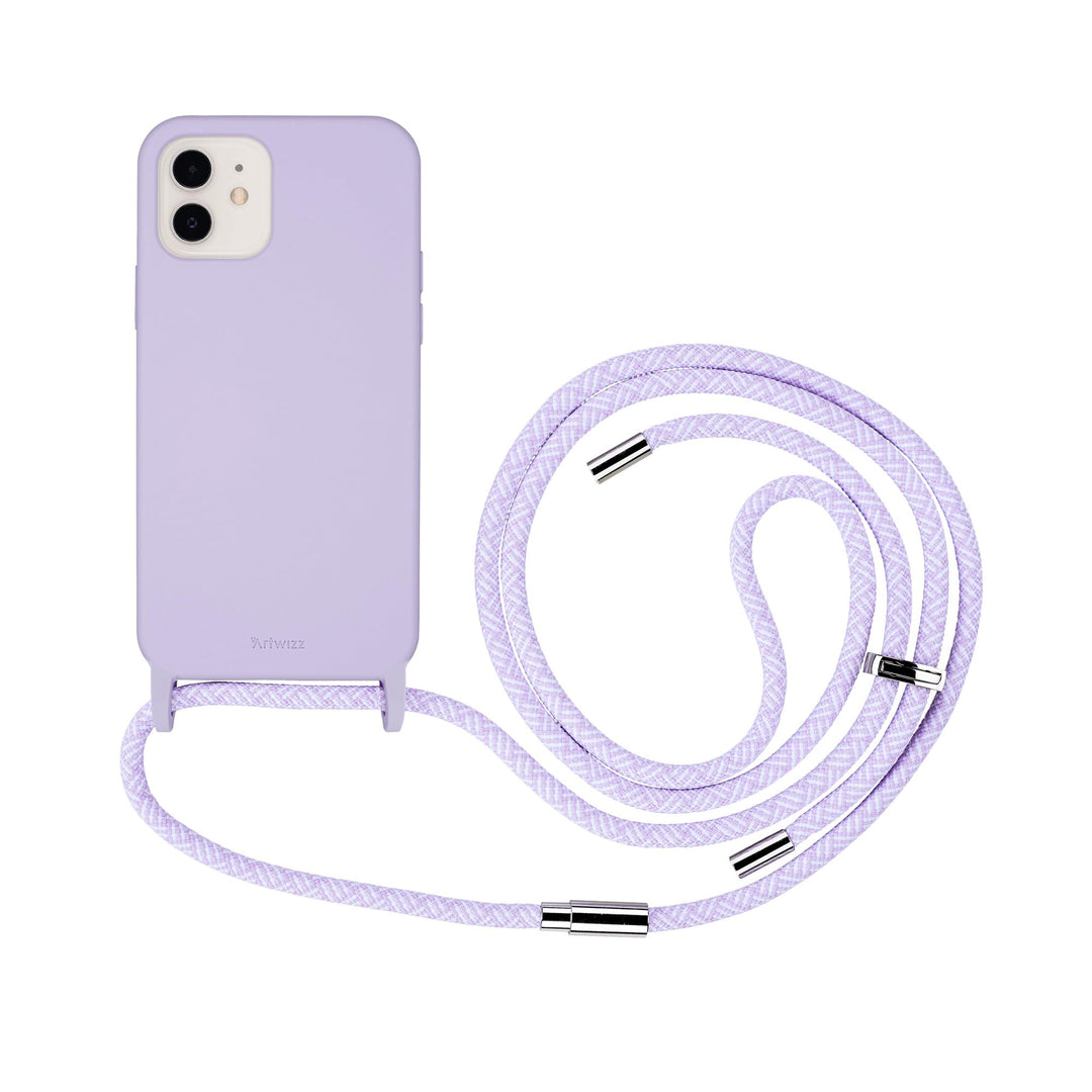 Artwizz HangOn Case geeignet für iPhone 12/12 PRO (6.1') - Elastische Schutzhülle aus Silikon als Ha