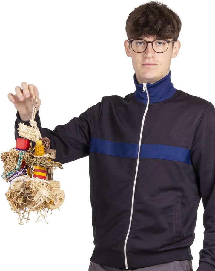 HappyBird | Shred Clutter | Happy Nature Schredderspielzeug - Sittich, kleine Papageien, Knabberspie