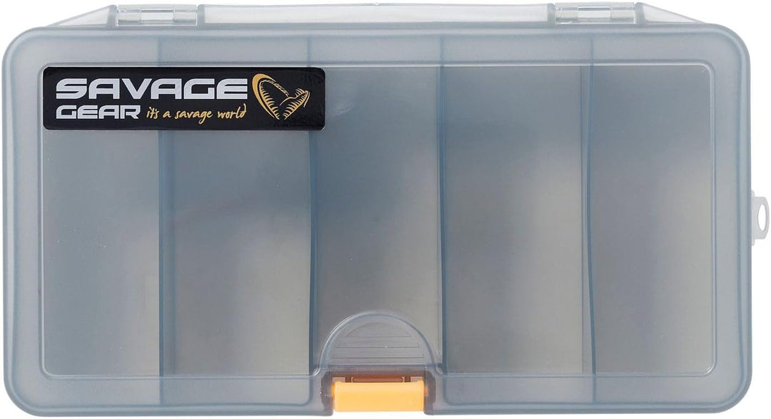 Savage Gear 21,4x11,8x4,5cm Tackleboxen Lurebox 4 Smoke Combi Kit - 3 Kunstköderboxen