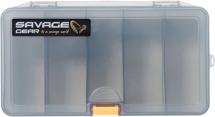 Savage Gear 21,4x11,8x4,5cm Tackleboxen Lurebox 4 Smoke Combi Kit - 3 Kunstköderboxen