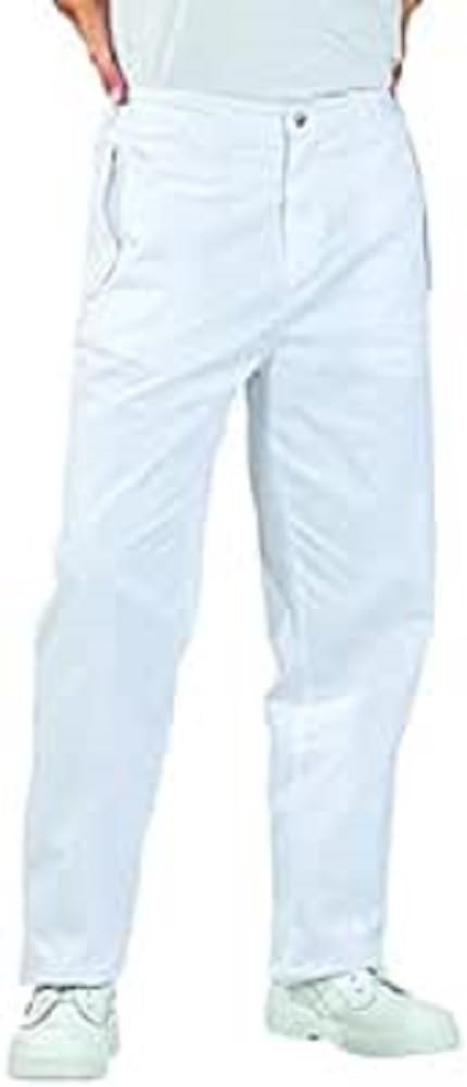 Planam Grösse 58 Damen Food Herren Bundhose reinweiss Modell 5330 Reinweiss 58, Reinweiss 58