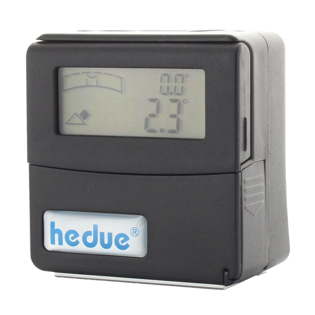 hedue® LevelBox M525 - Bevel Box magnetisch für Absolut- und Relativmessungen , Winkelmesser digital