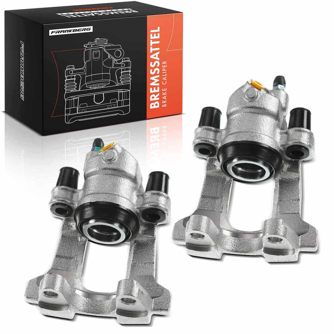 Frankberg 2x Bremssattel Bremszange Hinten Links Rechts Kompatibel mit W164 ML280 ML300 ML320 ML350