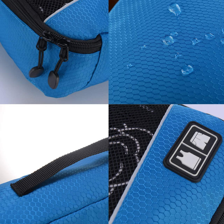 Idesort, Kofferorganizer blau/grün Einheitsgrösse 8er-set – Blau/Grün, 8er-set – Blau/Grün