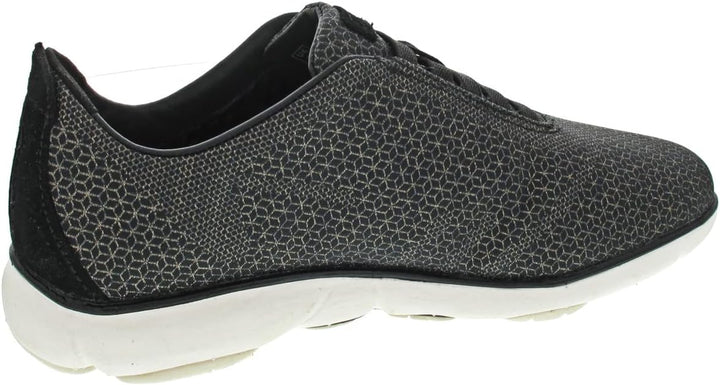 Geox Mädchen D Nebula E Sneakers 36 EU Black Gun, 36 EU Black Gun