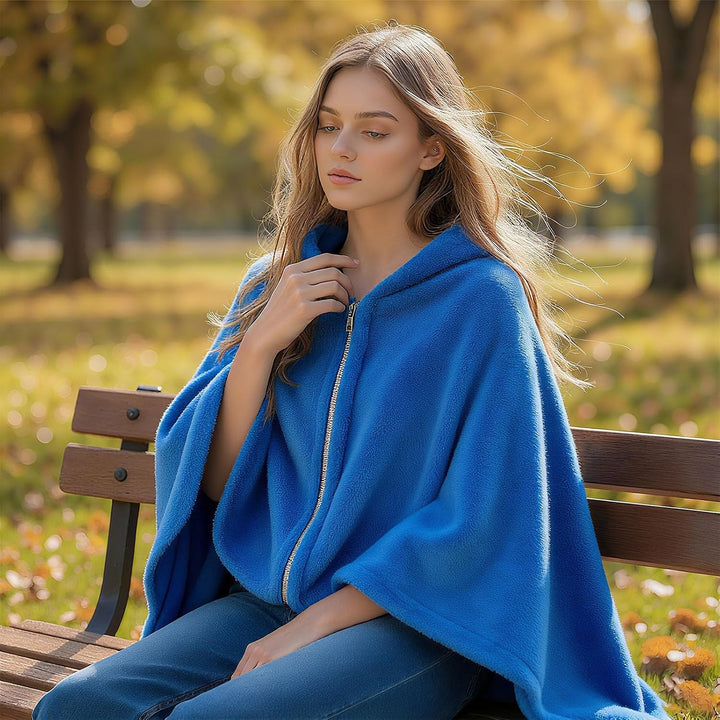 kuscheldecke Flannel blanket 80x150 cm Sofadecke Tragbare Decke Wearable Shawl Blanket,Weich und war