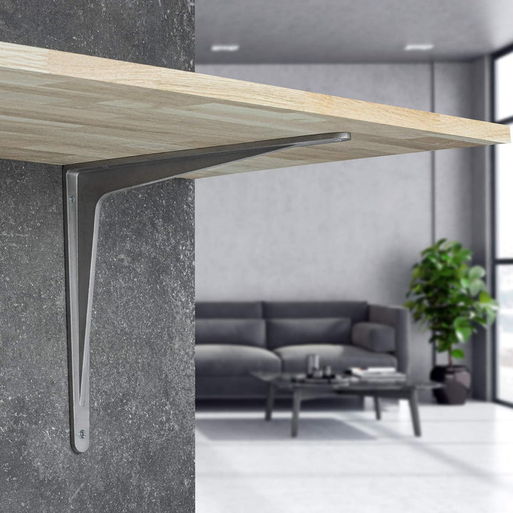 Gedotec Schwerlastkonsole Alu Regal-Konsole | SPARTA | Tiefe: 240 mm | 6 Stück | Schwerlastträger au