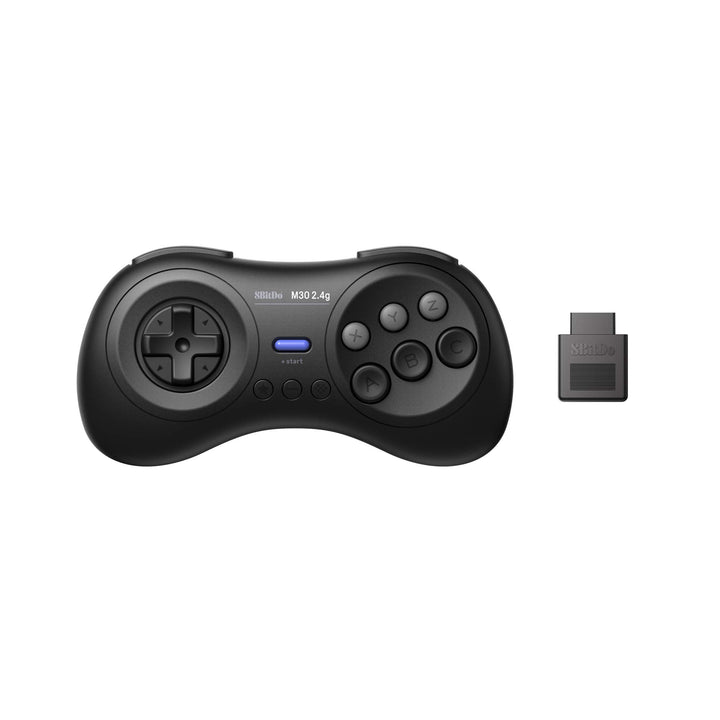 8Bitdo M30 2.4G Wireless Gamepad for the Original for Sega Mega Drive/Genesis - Black (Platform: Seg