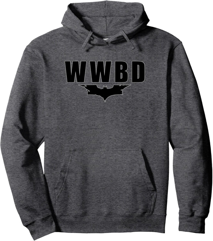 Batman Dark Knight WWBD Logo Pullover Hoodie