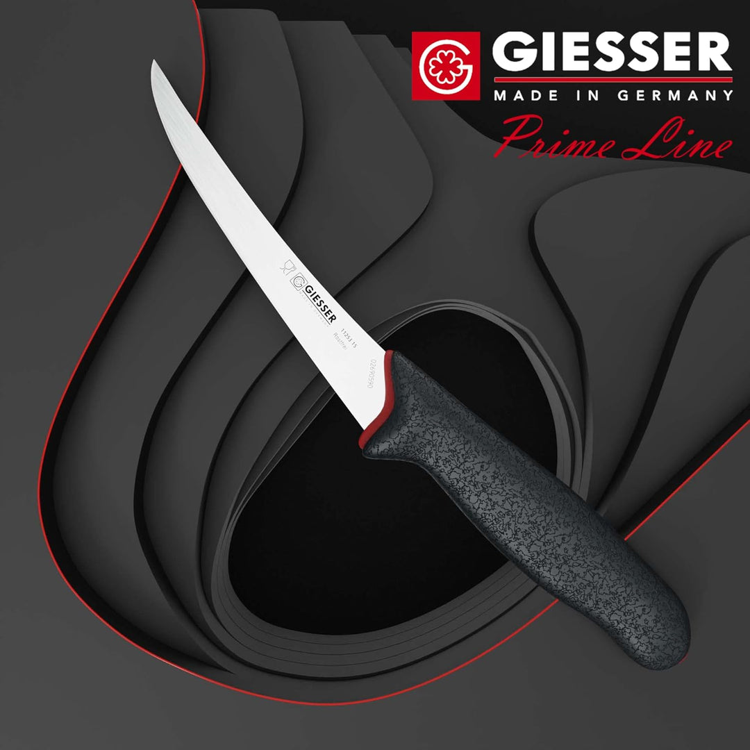 Giesser seit 1776 - Made in Germany - Ausbeinmesser rutschfest PrimeLine, 15 cm Klinge sehr flexibel