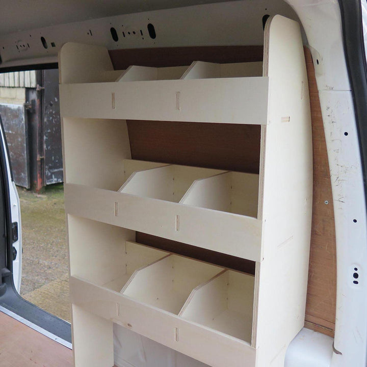 Vanify - Kompatibel mit Volkswagen Caddy L1 2003-20 Fahrzeugeinrichtung Fahrzeugregale, Beifahrersei