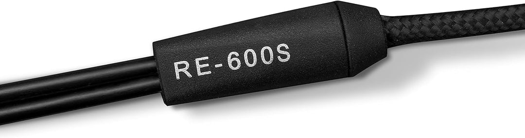 HIFIMAN RE600S Songbird High Performance Hi-FI In-Ear-Kopfhörer/Earbuds/Monitore/IEM, schwarz, Adjus