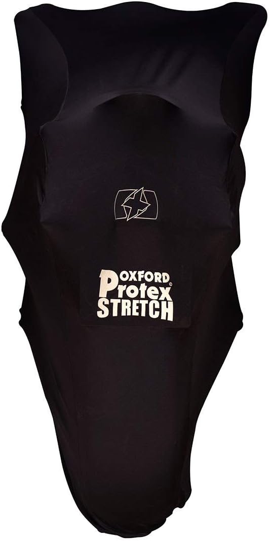 Oxford CV172 PROTEX Stretch-Passform Premium Stretch-Passform Innenraum Motorrad Abdeckung - Schwarz