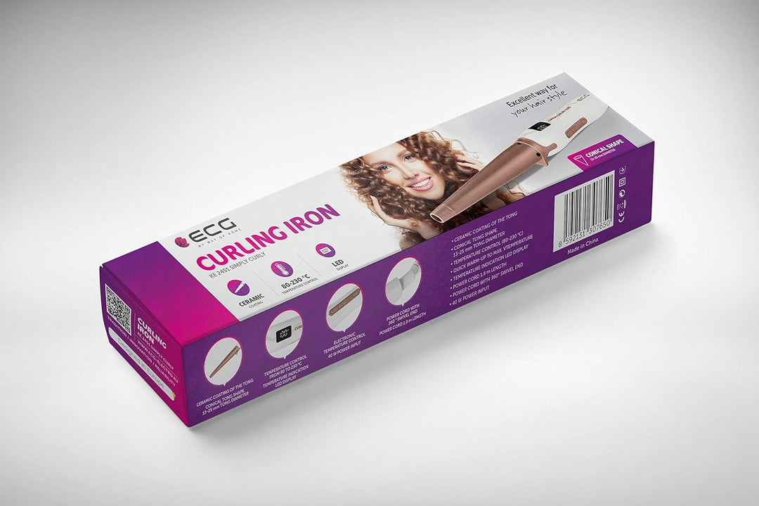 ECG KE 2451 Simply Curly Lockenstab konisch