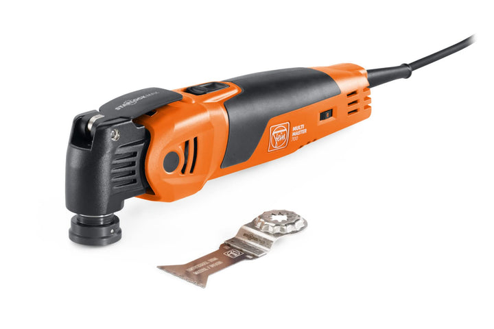 Fein Multimaster, Oszillierer MM 700 Max (450 Watt, StarlockMax, inkl. Bi-Metall-Sägeblatt)
