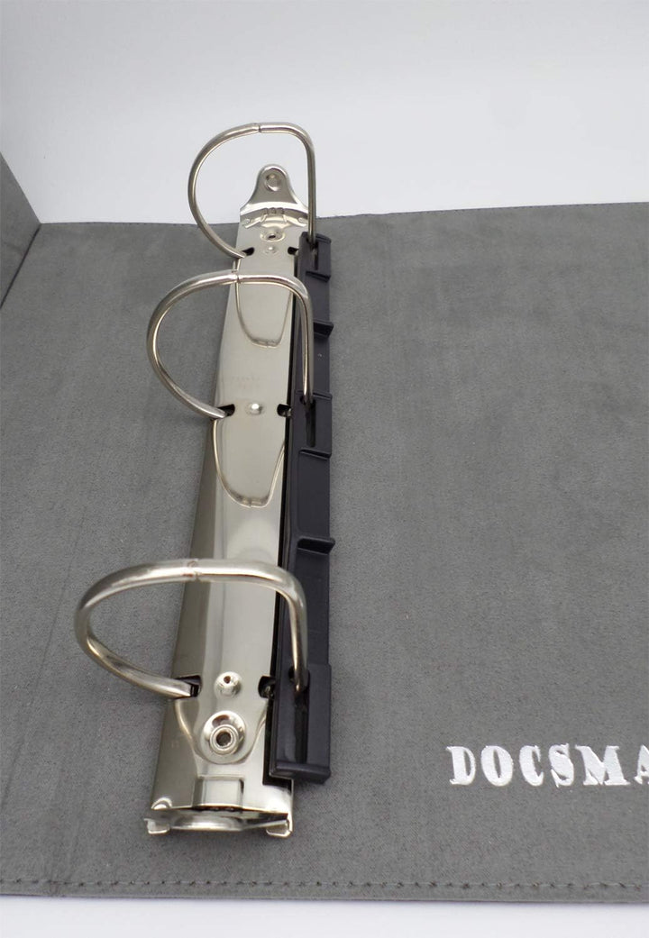 docsmagic.de 3-Ring Premium Album Black + 100 9-Pocket Premium Pages - Schwarz - PKM - YGO - MTG, Pr