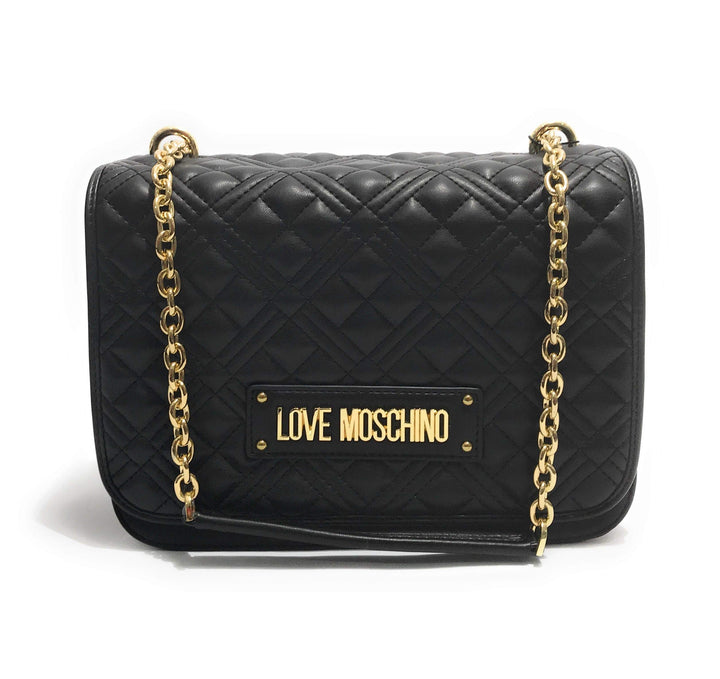 Love Moschino Damen Ss21 Schultertaschen, Kollektion Frühling Sommer 2021, Einheitsgrösse Schwarz, S