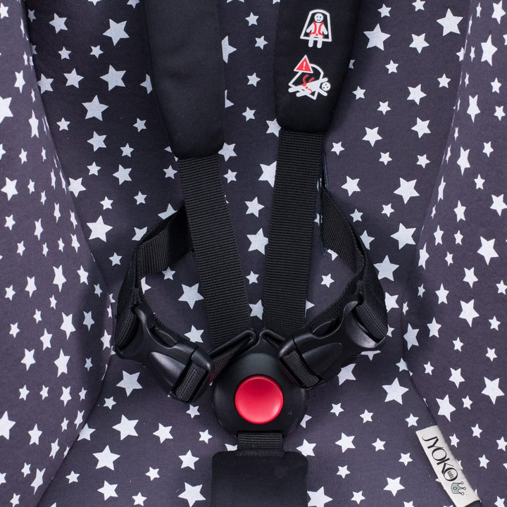 JYOKO KIDS Sitzauflage kompatibel mit Babyzen Yoyo (Winter Sky), Winter Sky