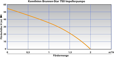 Amur BRUNNENPUMPE TIEFBRUNNENPUMPE 3" 750Watt SANDVERTRÄGLICHE TAUCHPUMPE IMPELLERPUMPE TAUCHDRUCKPU