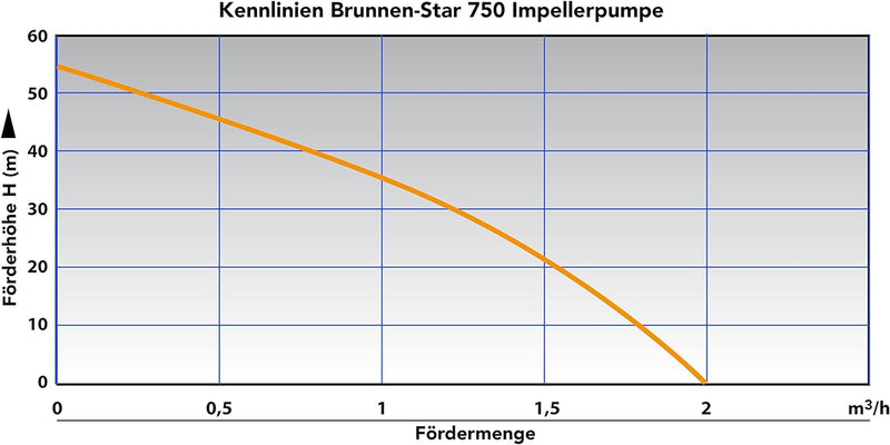 Amur BRUNNENPUMPE TIEFBRUNNENPUMPE 3" 750Watt SANDVERTRÄGLICHE TAUCHPUMPE IMPELLERPUMPE TAUCHDRUCKPU